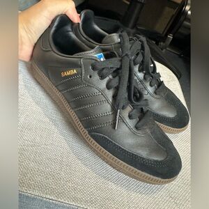 ADIDAS SAMBA OG BLACK SIZE 5women/4m